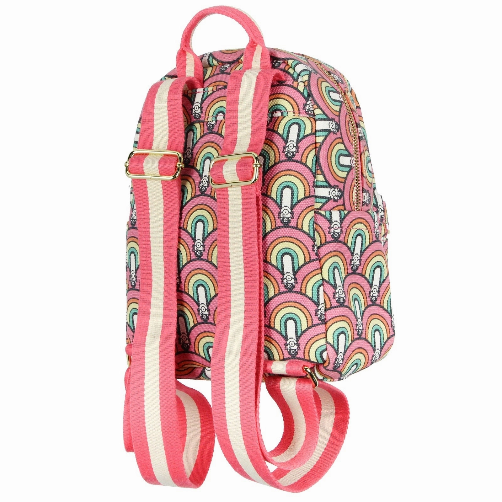 Despicable Me Minions Artist Series Rainbow Mini Canvas Backpack