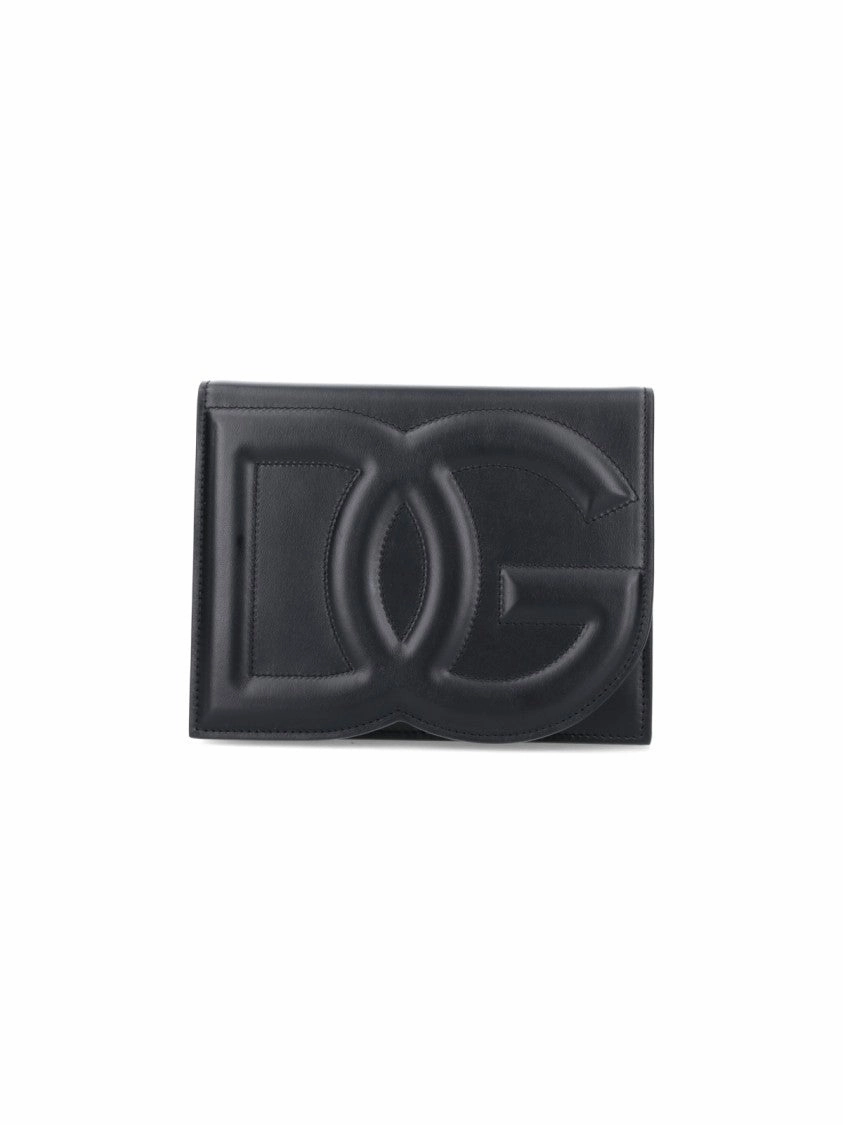 Dg Logo' Crossbody Bag  Black