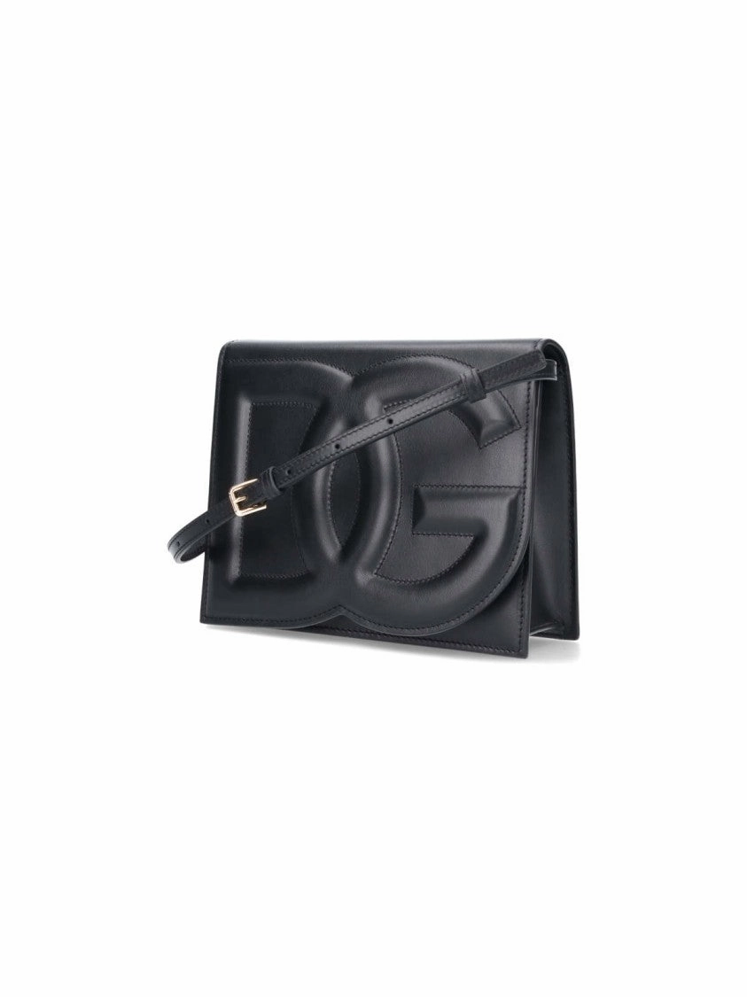 Dg Logo' Crossbody Bag  Black
