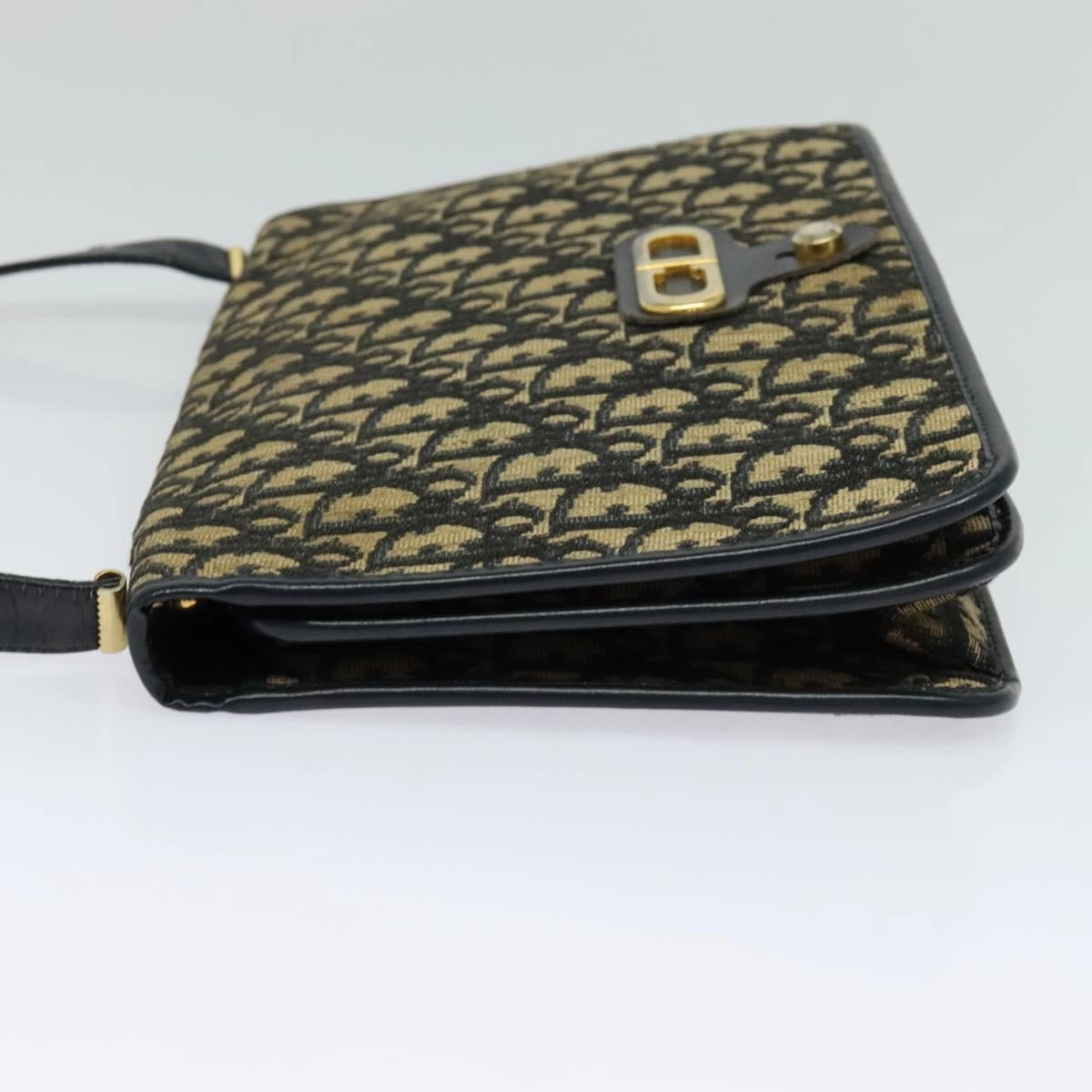 Dior 30 Montaigne Canvas Shoulder Bag (Pre-Owned)