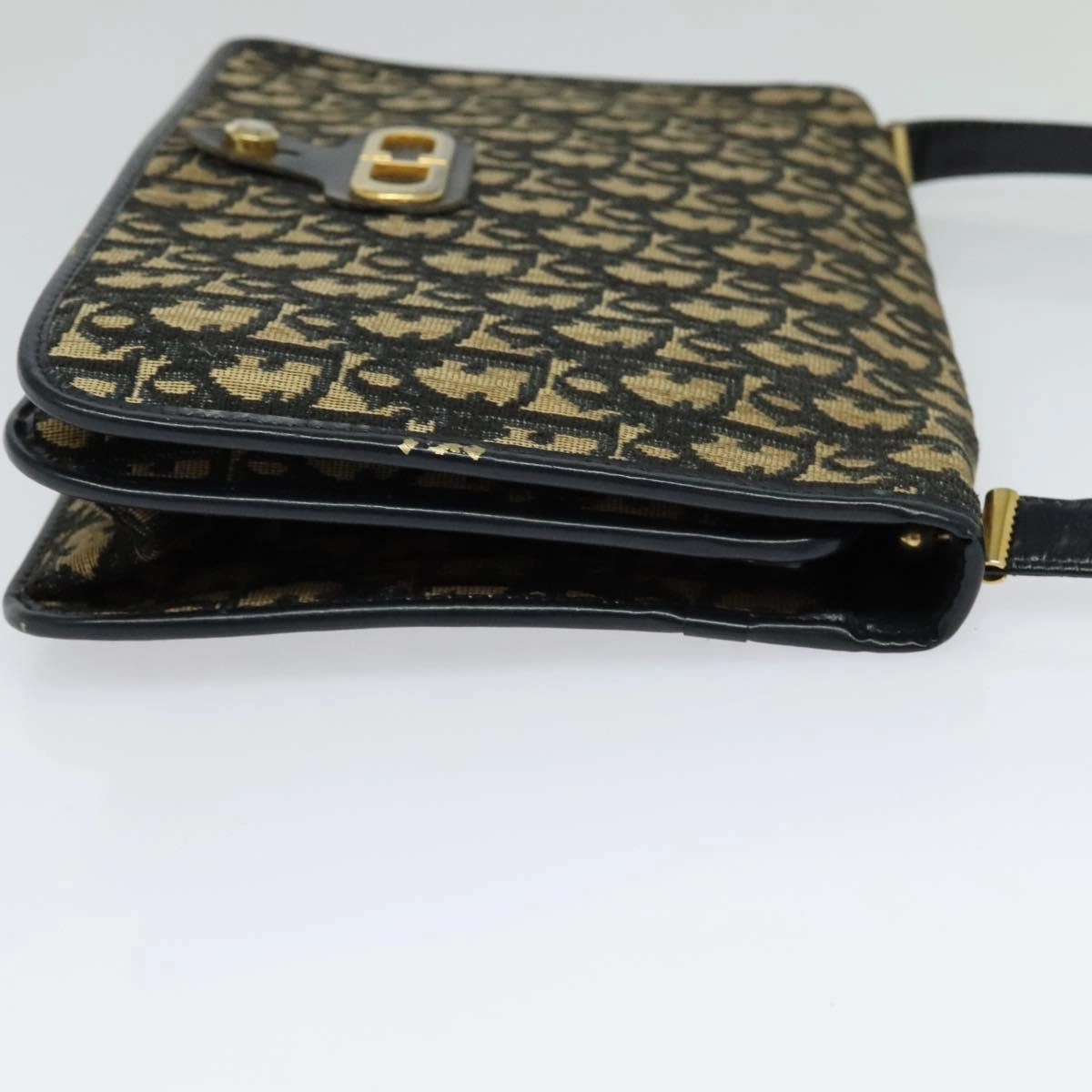 Dior 30 Montaigne Canvas Shoulder Bag (Pre-Owned)