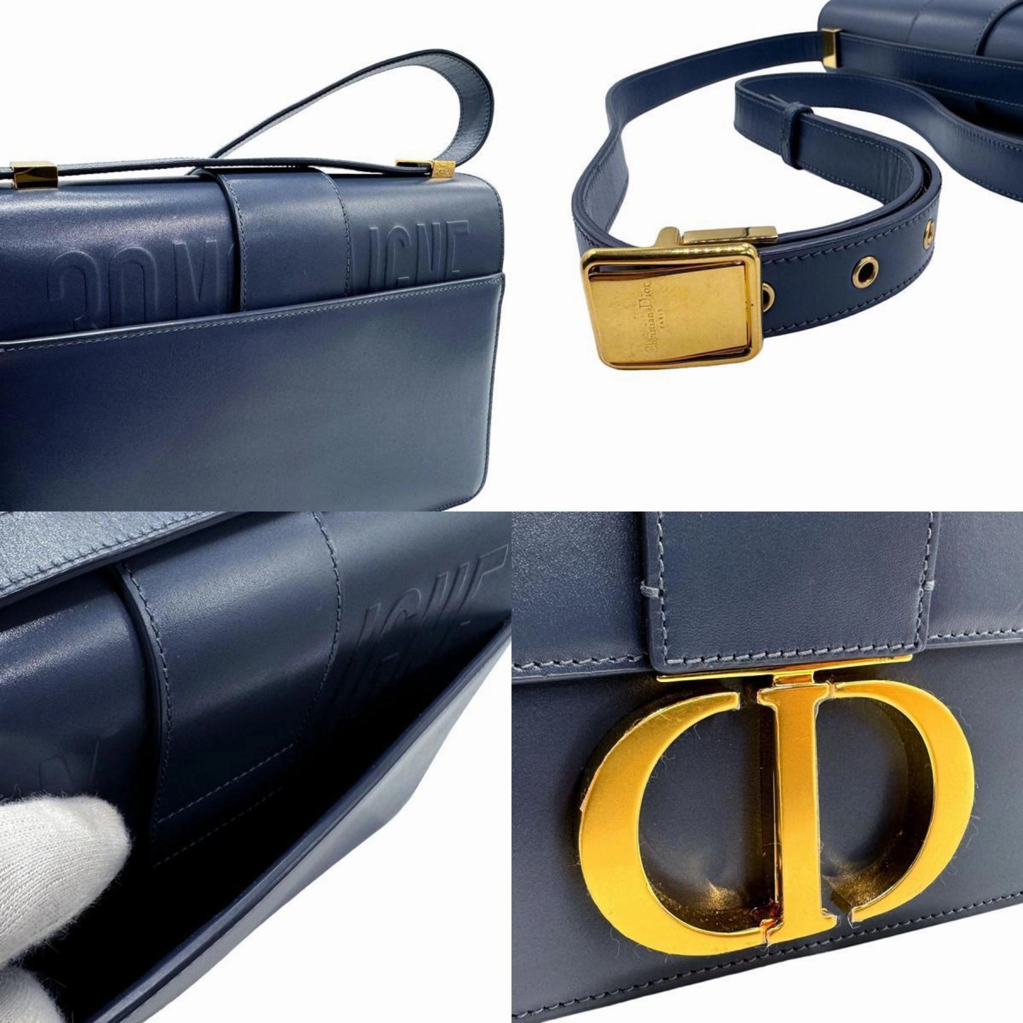 Dior 30 Montaigne Leather Shoulder Bag (Pre-Owned)