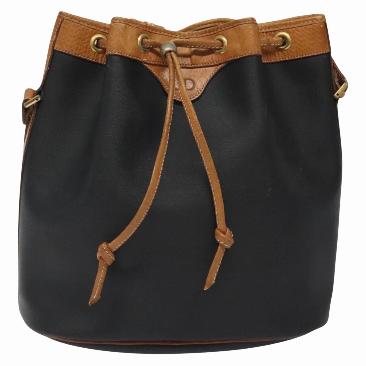 Dior Canvas Shoulder Bag (Pre-Owned)
