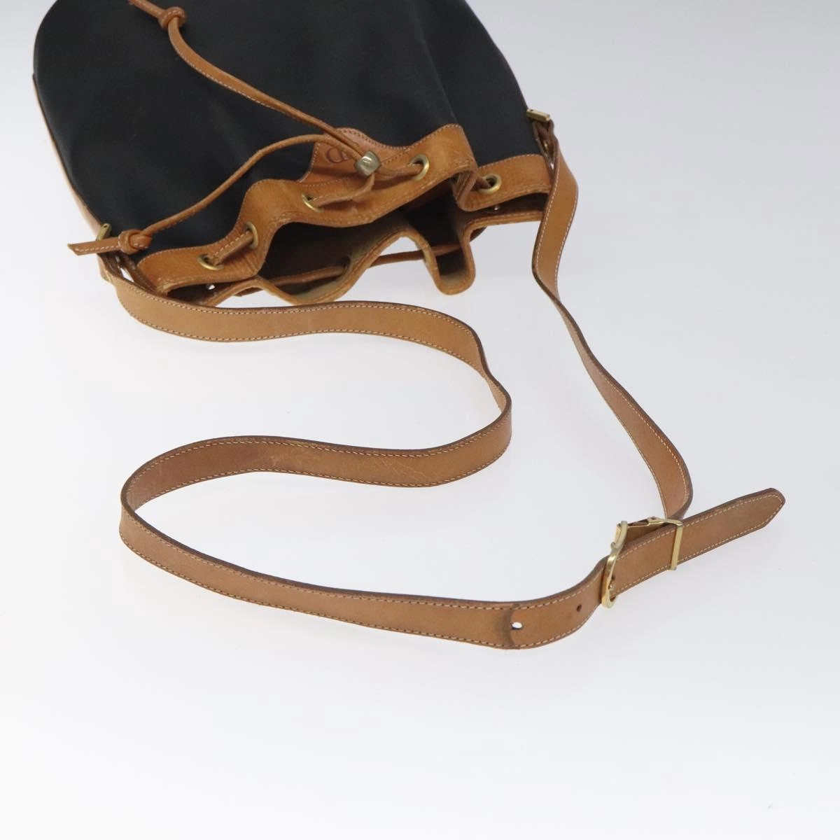 Dior Canvas Shoulder Bag (Pre-Owned)