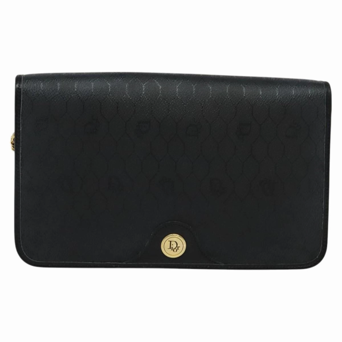 Dior Honeycomb Canvas Shoulder Bag (Pre-Owned)