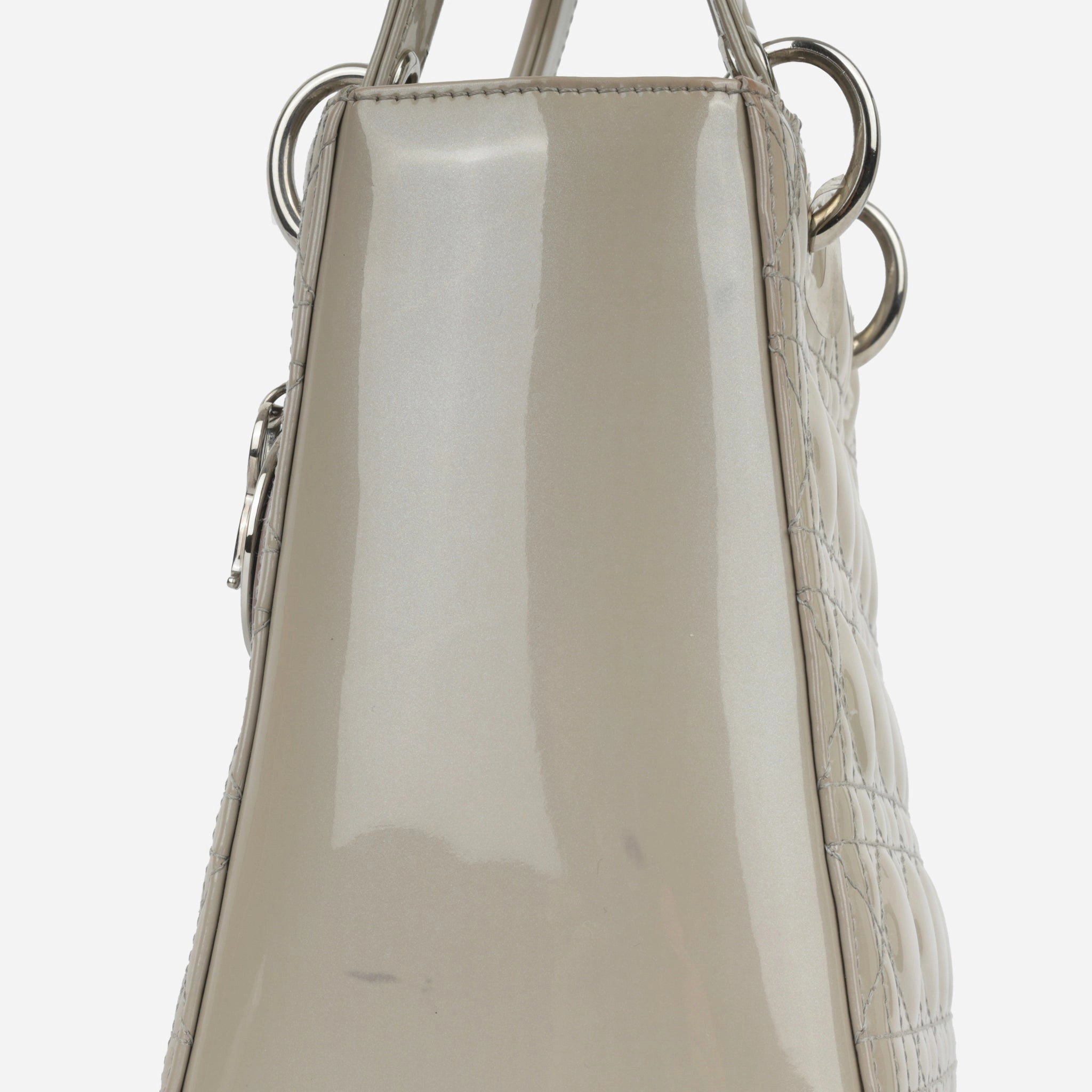 Dior Medium Lady Dior - Taupe Grey