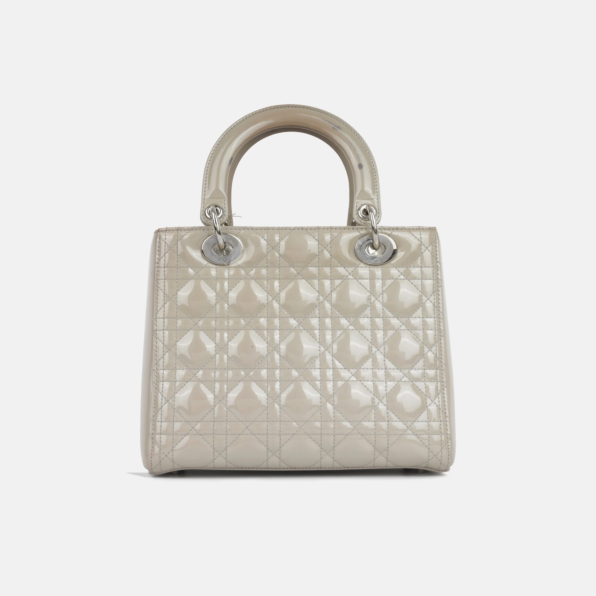 Dior Medium Lady Dior - Taupe Grey