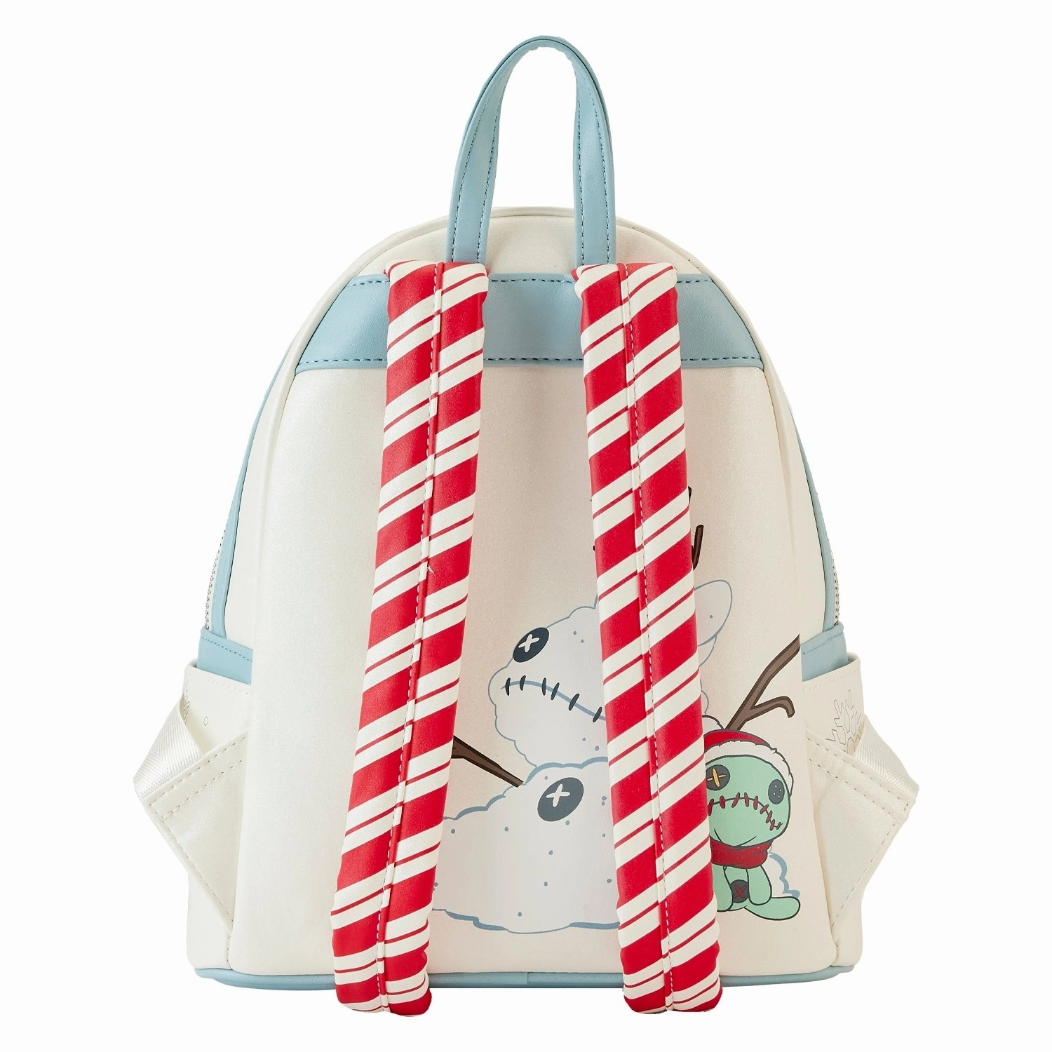 Disney Stitch Holiday Snow Angel Glitter Mini Backpack