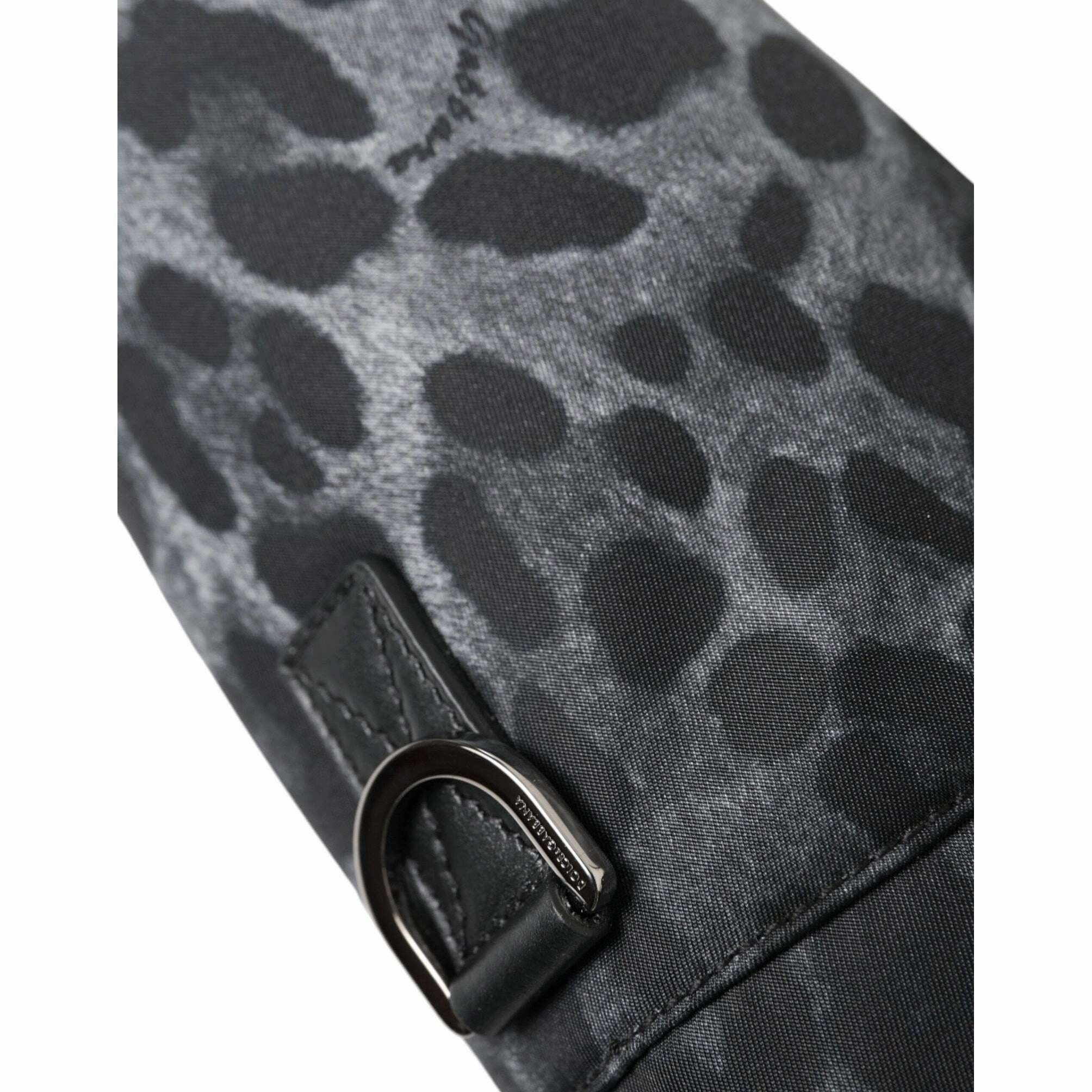 Dolce & Gabbana Chic Leopard Print Round Bottle Men's Cage