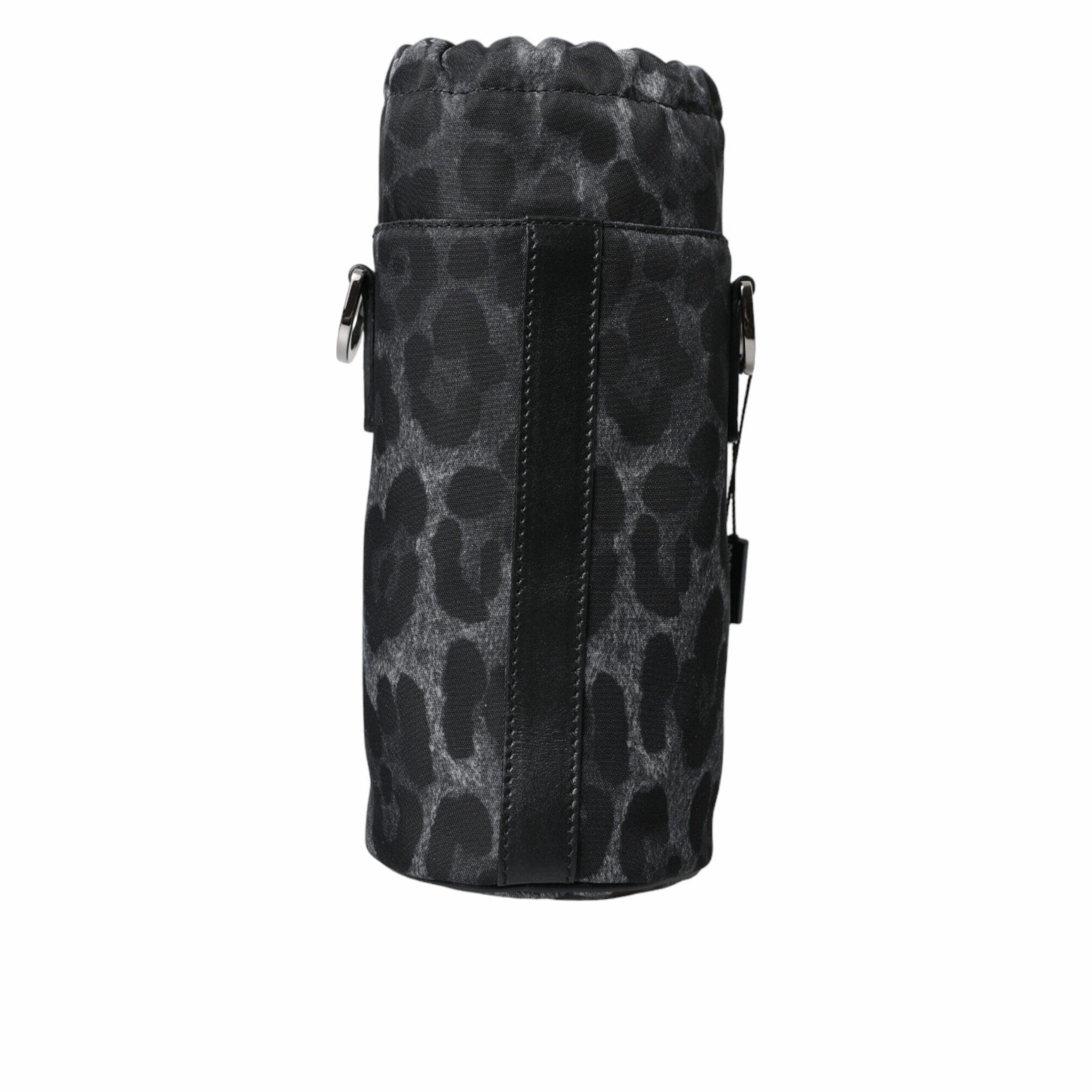 Dolce & Gabbana Chic Leopard Print Round Bottle Men's Cage