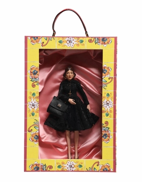 Dolce & Gabbana Dress Ceramic Porcelain Fashion Leather Sicily Women's Dolls