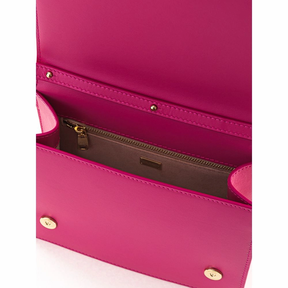 Dolce & Gabbana Pink Leather Crossbody Bag