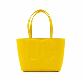 Dolce & Gabbana Yellow Leather Women's Handbag