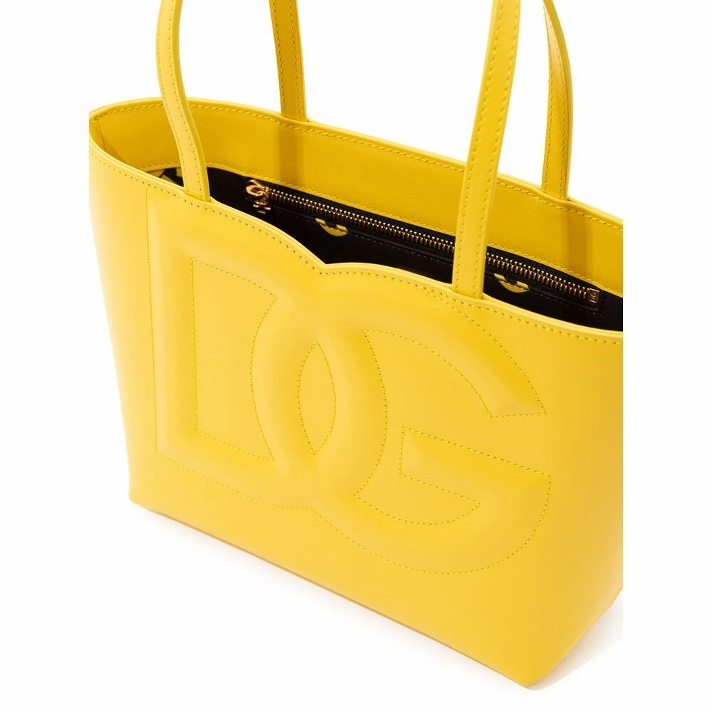 Dolce & Gabbana Yellow Leather Women's Handbag