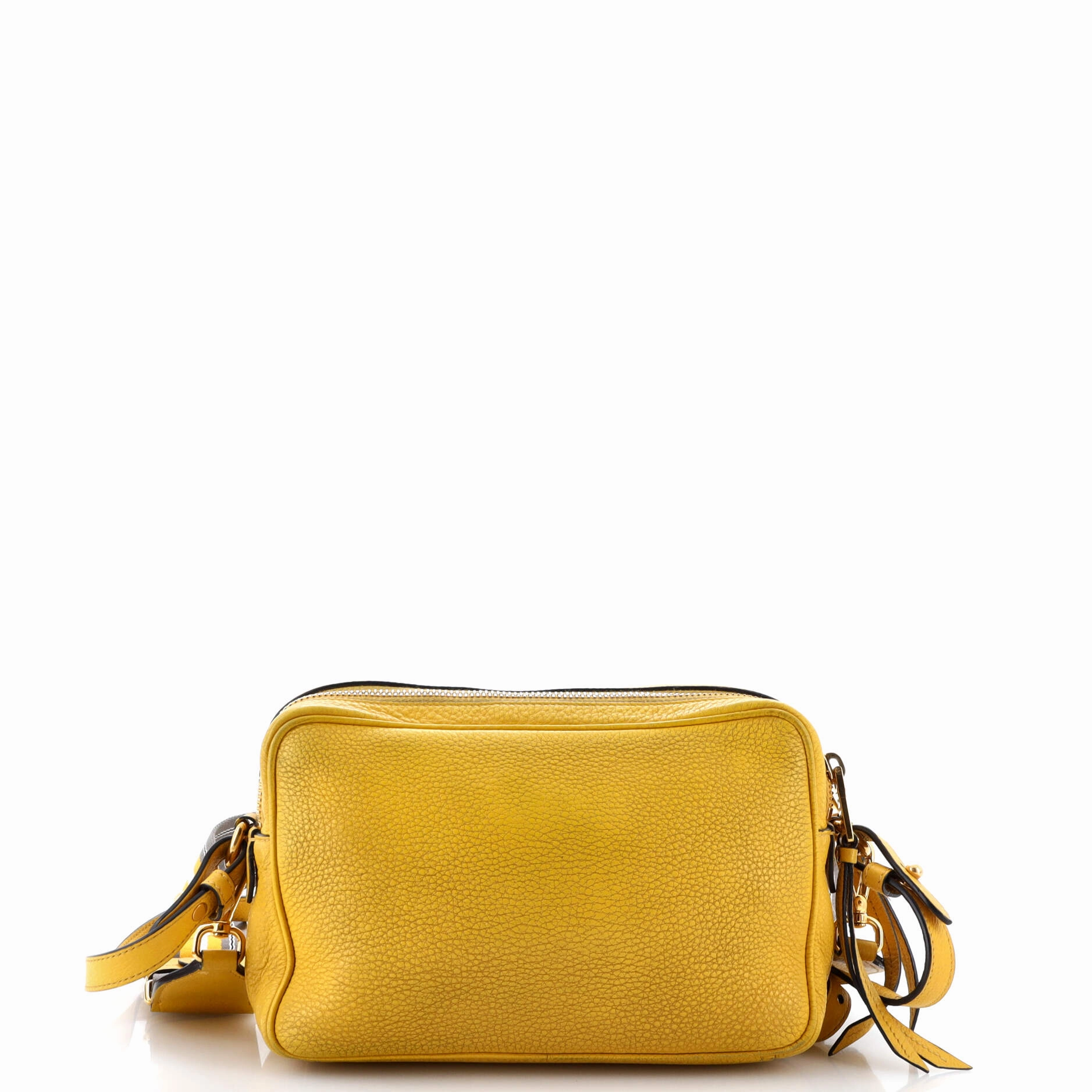 Double Zip Camera Bag Vitello Daino