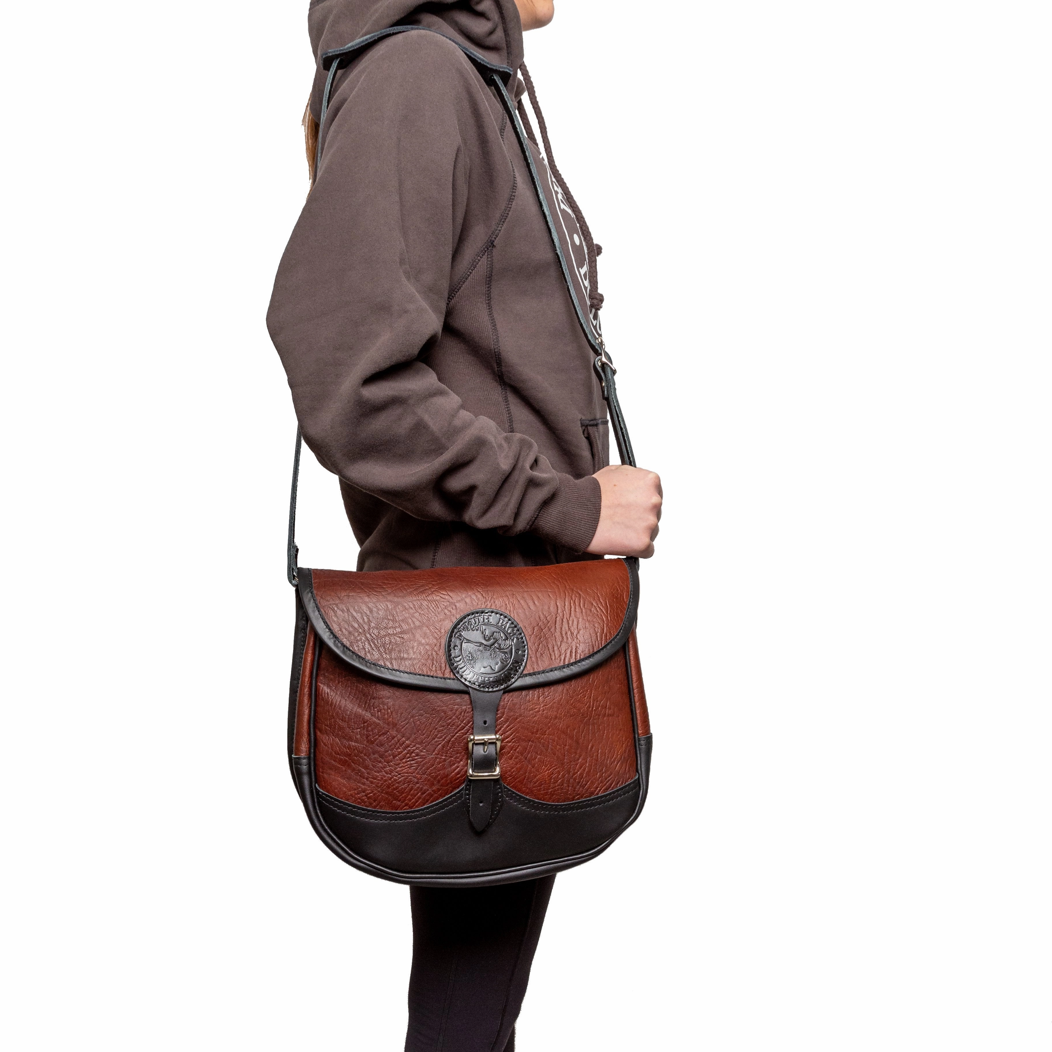 Duluth Pack Bison Leather Shell Purse, Large