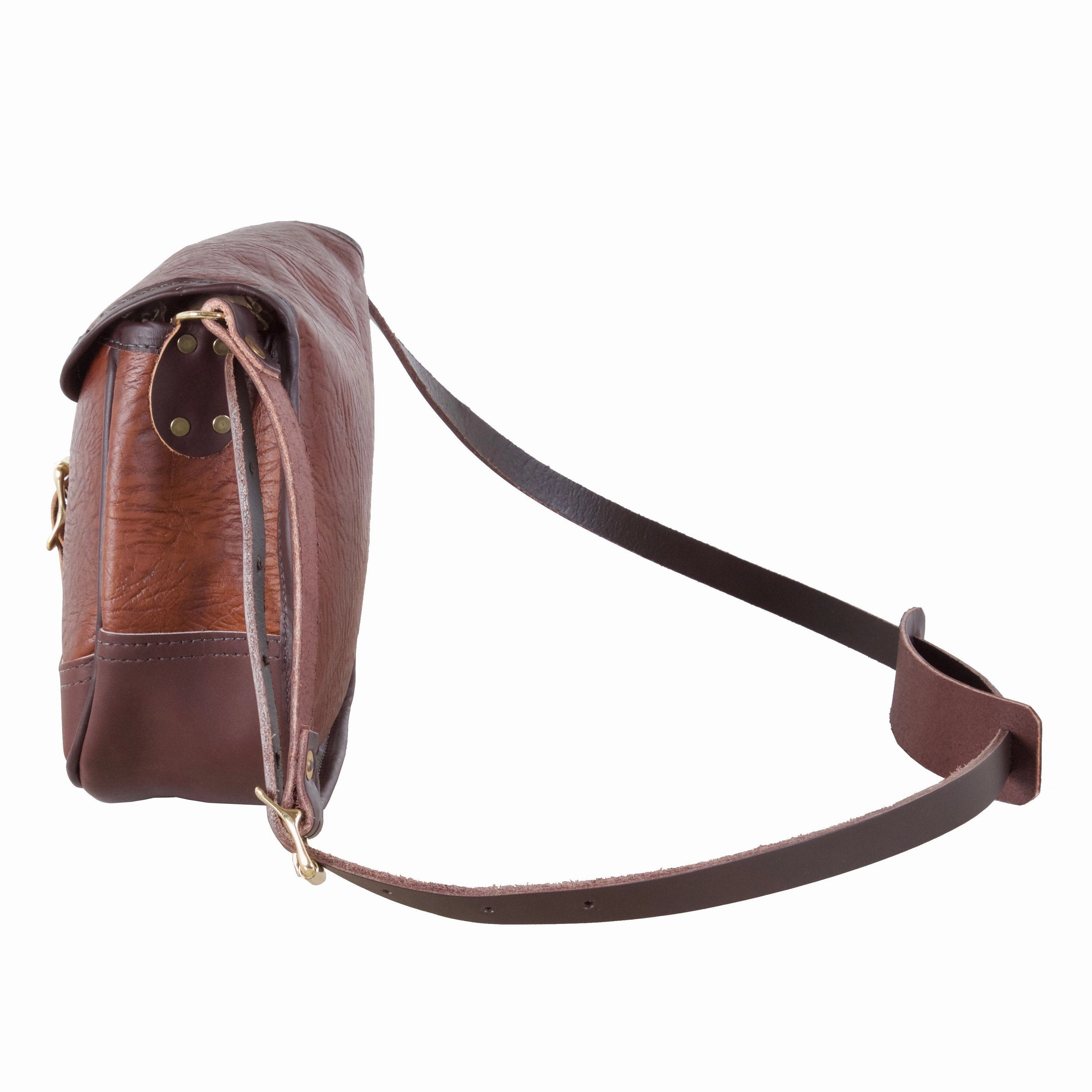 Duluth Pack Bison Leather Shell Purse, Large