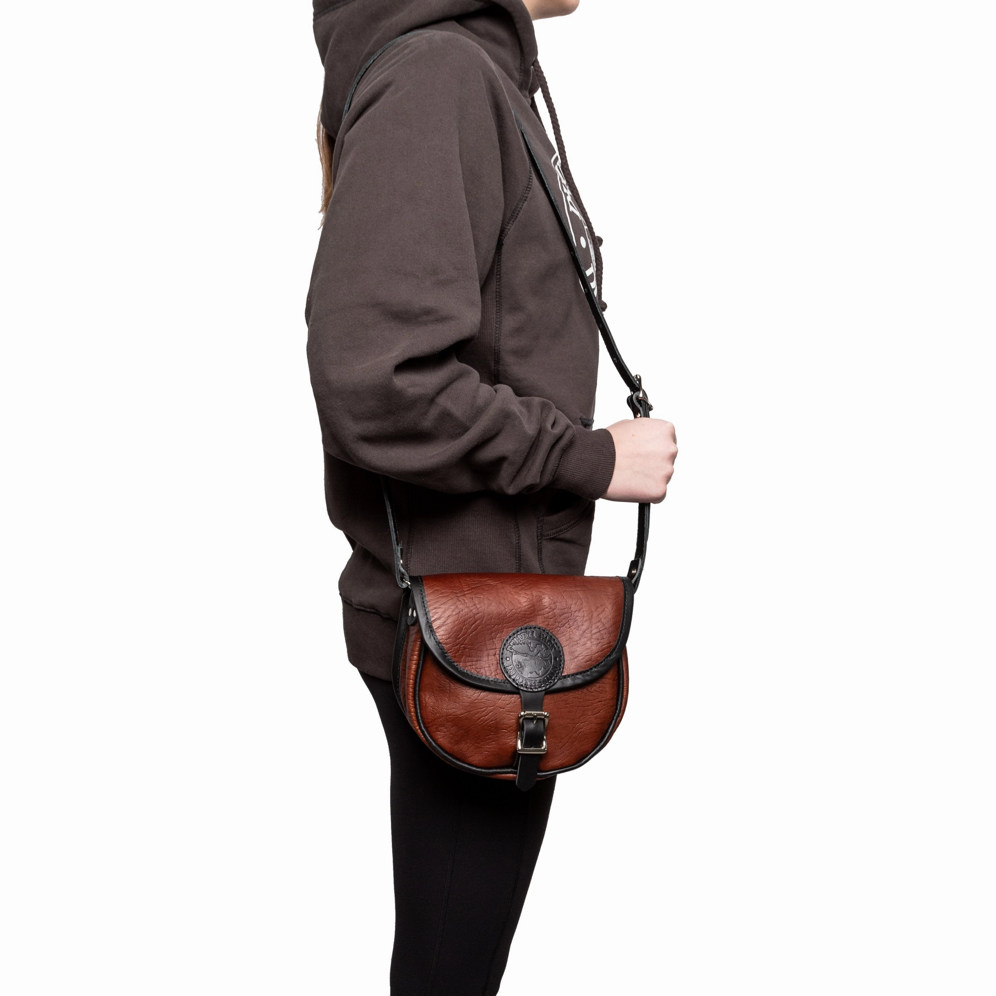 Duluth Pack Bison Leather Shell Purse, Small