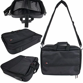 DURAGADGET Black Laptop Briefcase Style Bag with Multiple Compartments for The Lenovo Legion