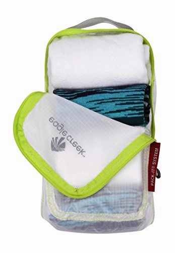 Eagle Creek Travel Gear Luggage Pack-it Specter Quarter Cube, White/Strobe