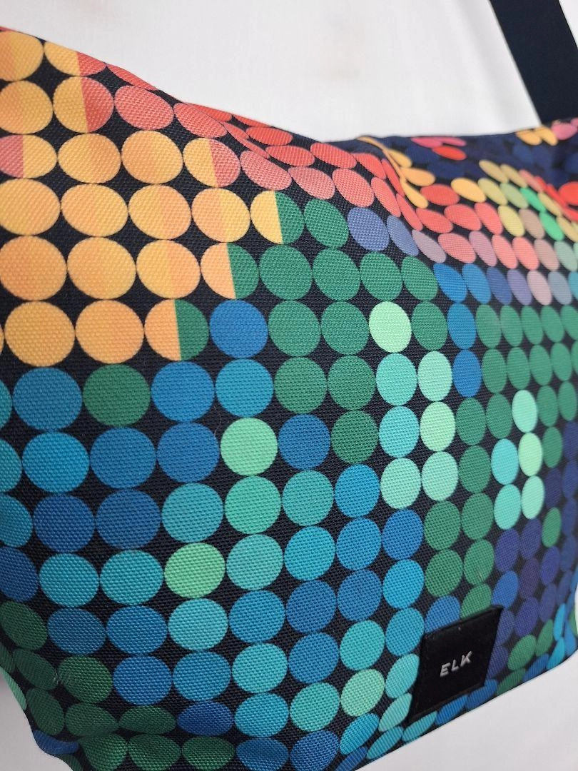 Elk Colourful Geometric Crossbody Bag