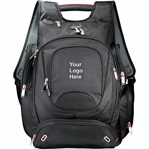 Elleven Checkpoint Friendly Computer Backpack - 12 Qty - 102.03 Each - Promotional Product Black