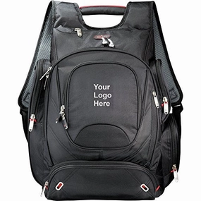 Elleven Checkpoint Friendly Computer Backpack - 12 Qty - 102.03 Each - Promotional Product Black