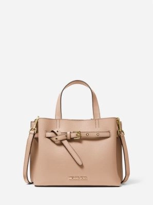 Emilia Small Pebbled Leather Satchel