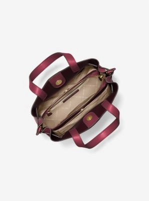 Emilia Small Pebbled Leather Satchel