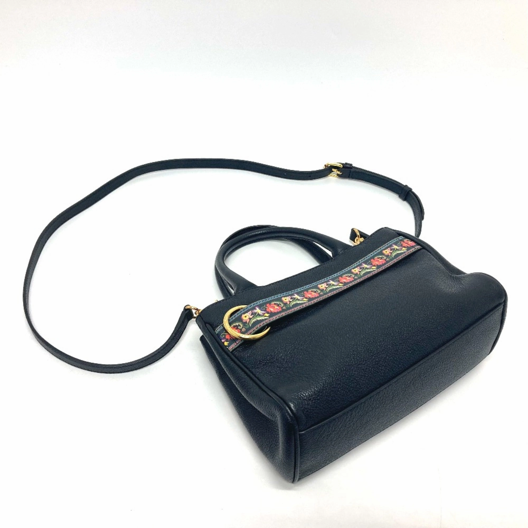 Etro  Leather Handbag (Pre-Owned)