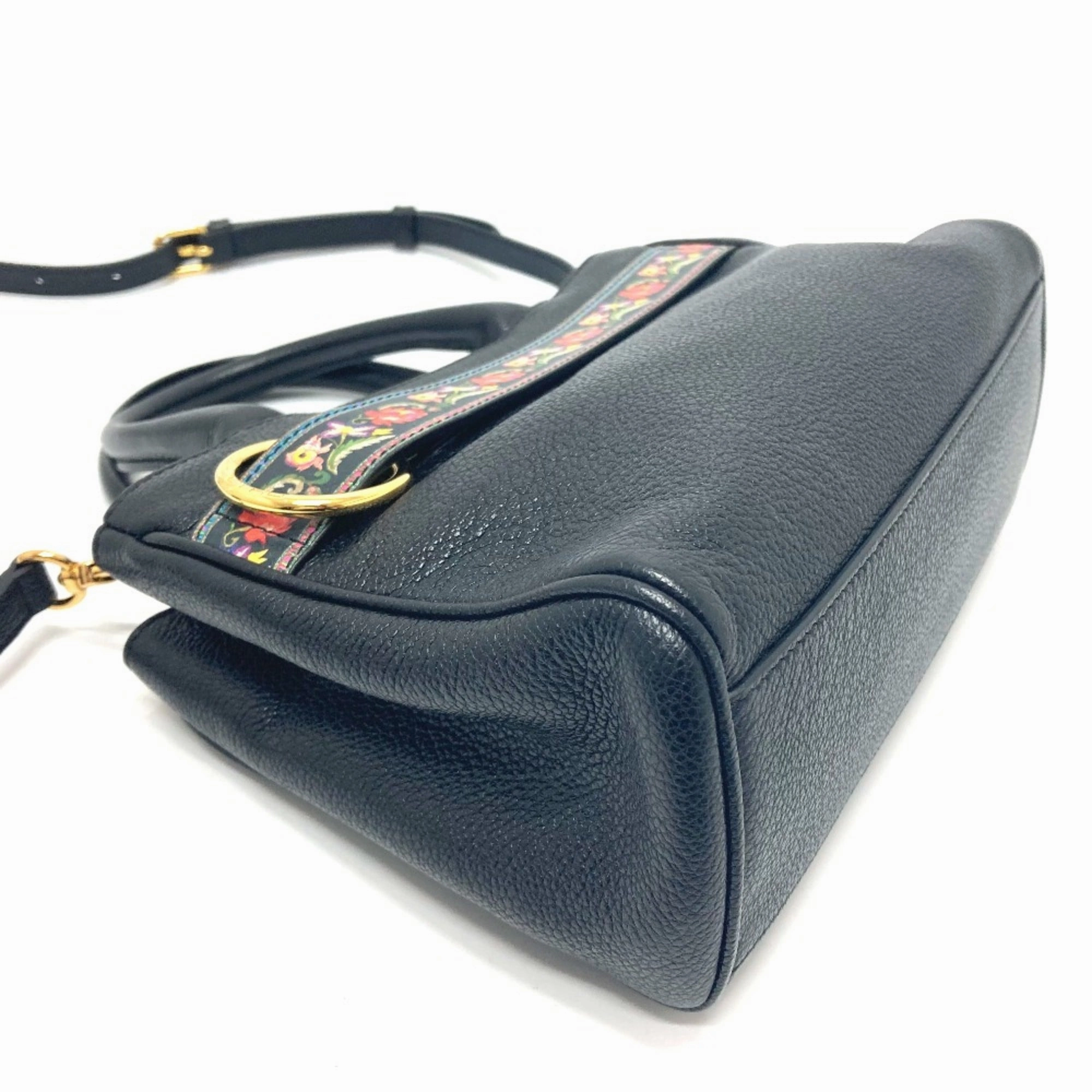Etro  Leather Handbag (Pre-Owned)