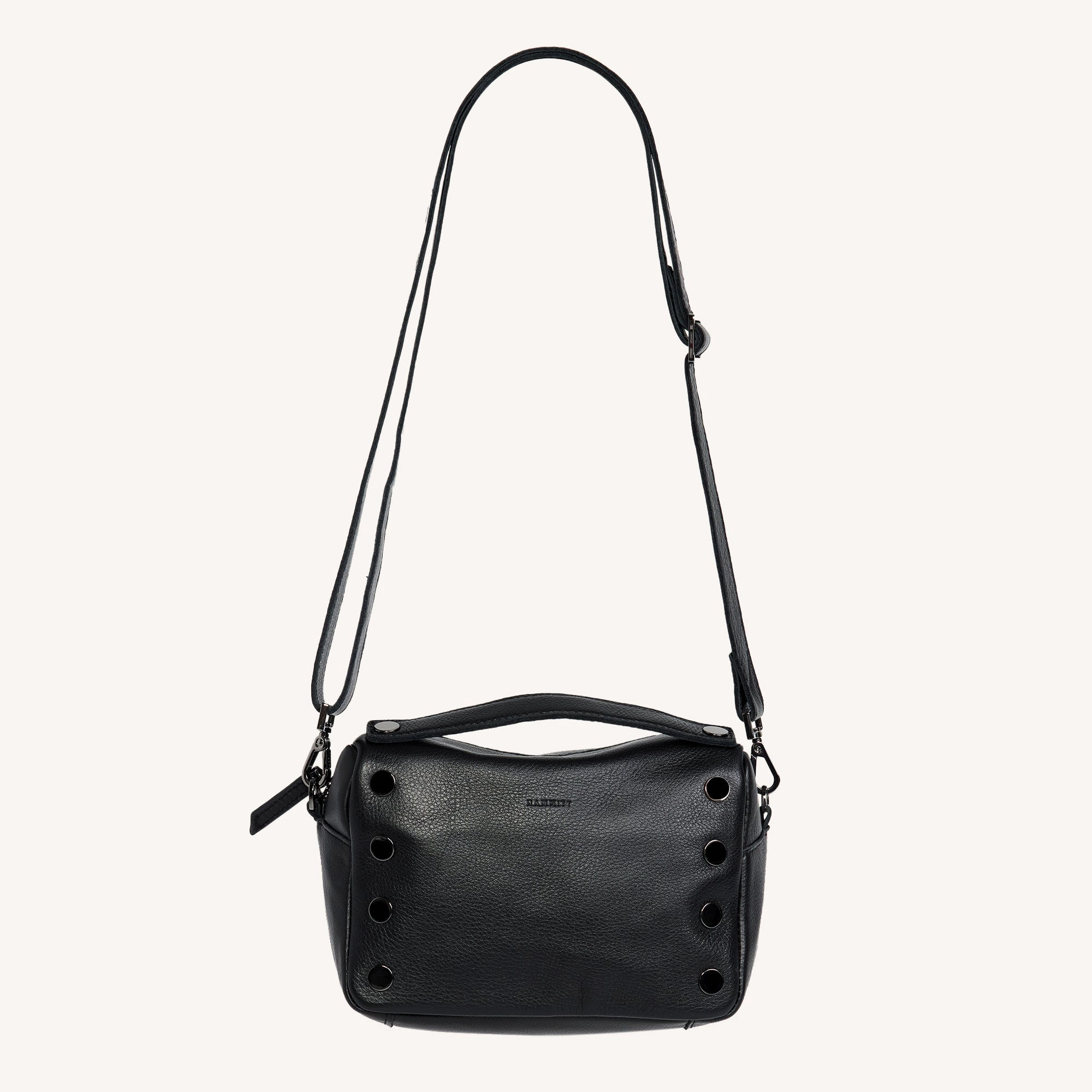 Evan Crossbody | Black/Gunmetal | Sml