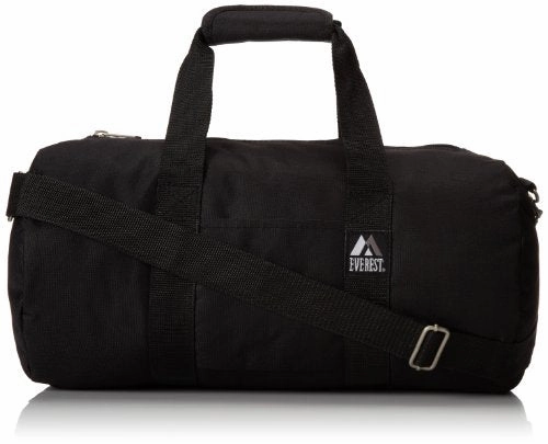 Everest 16-Inch Round Duffel, Black, One Size