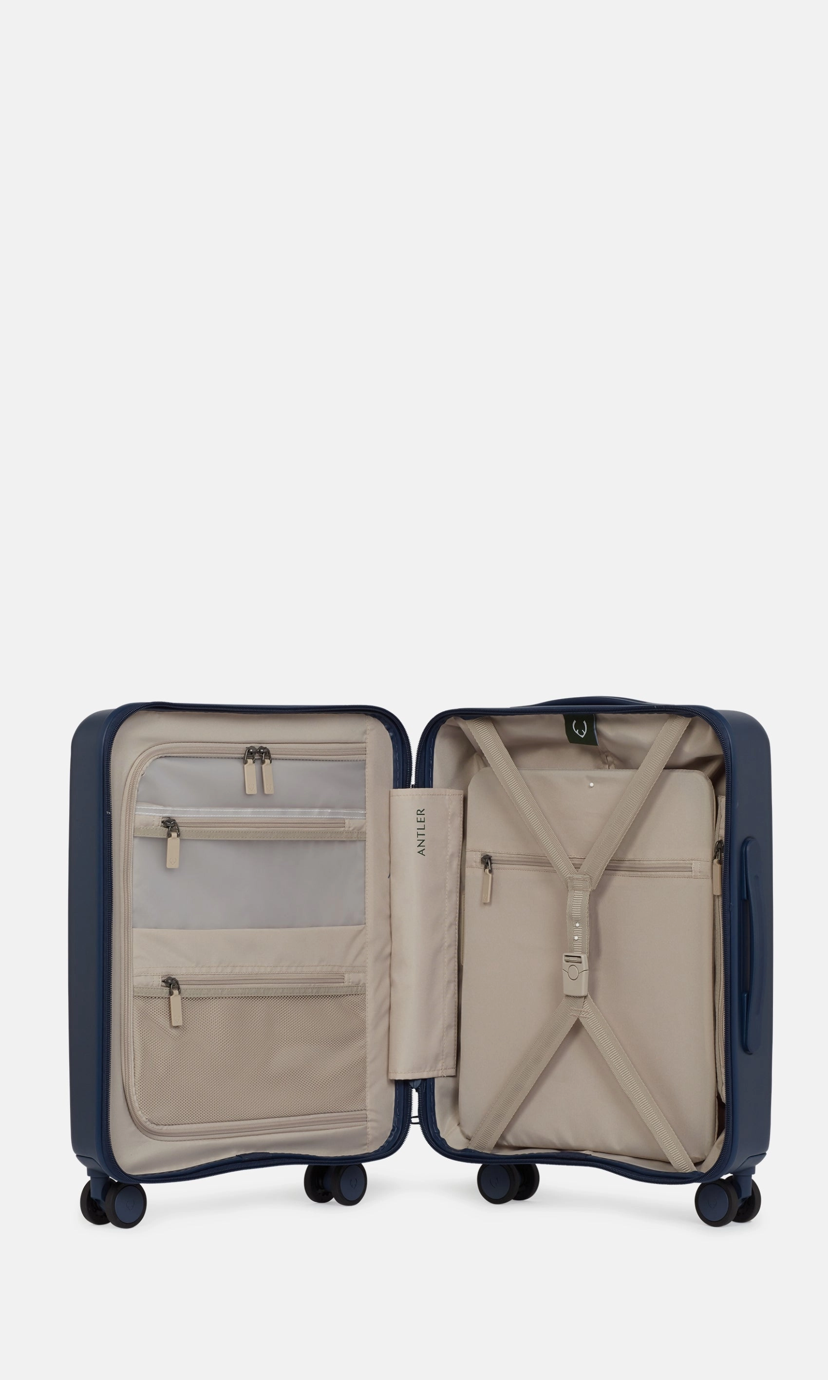 Expandable Carry-on Luggage in Dusk Blue - Stamford 2.0