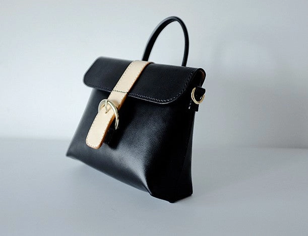 Fashion Leather Beige Womens Handbag Shoulder Bag Crossbody Purse for Women