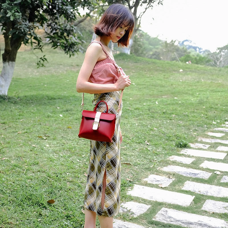 Fashion Leather Beige Womens Handbag Shoulder Bag Crossbody Purse for Women