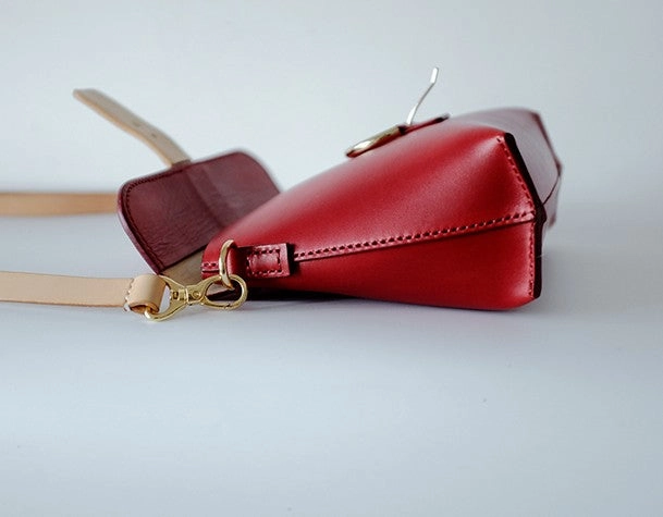 Fashion Leather Beige Womens Handbag Shoulder Bag Crossbody Purse for Women