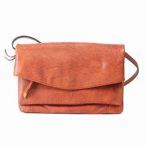 Fashion Leather Brown Women's Satchel Purse Flap Over Shoulder Bag Crossbody Bag