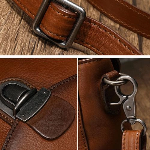 Fashion Womens Black Leather Satchel Handbag Small Brown Satchel Bag Crossbody Bags for Ladies
