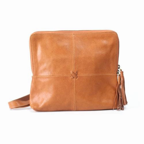 Fashion Womens Brown Leather Square Shoulder Bag Brown Side Bag Leather Satchel Crossbody Bag Purse