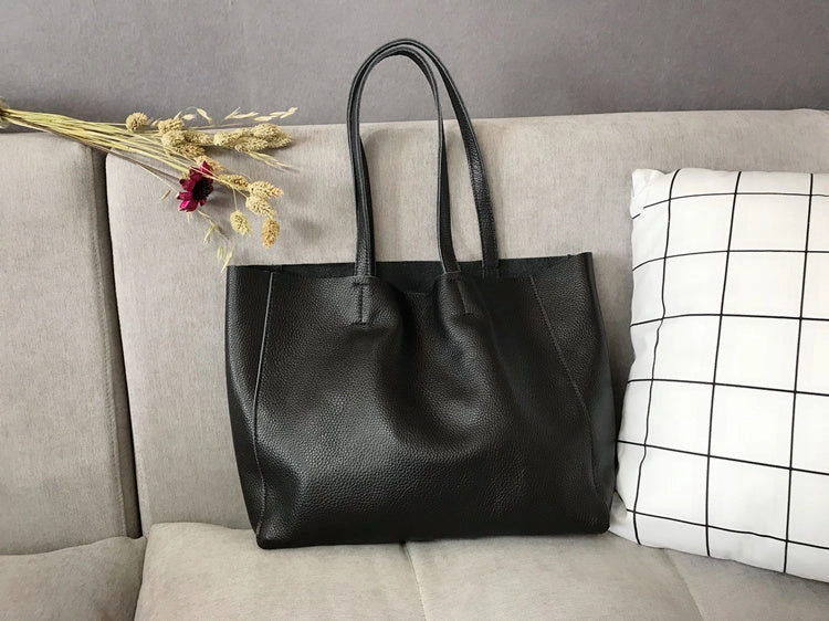 Fashion Womens Pink Leather Tote Bags Pink Shoulder Tote Bags Handbags Totes For Women