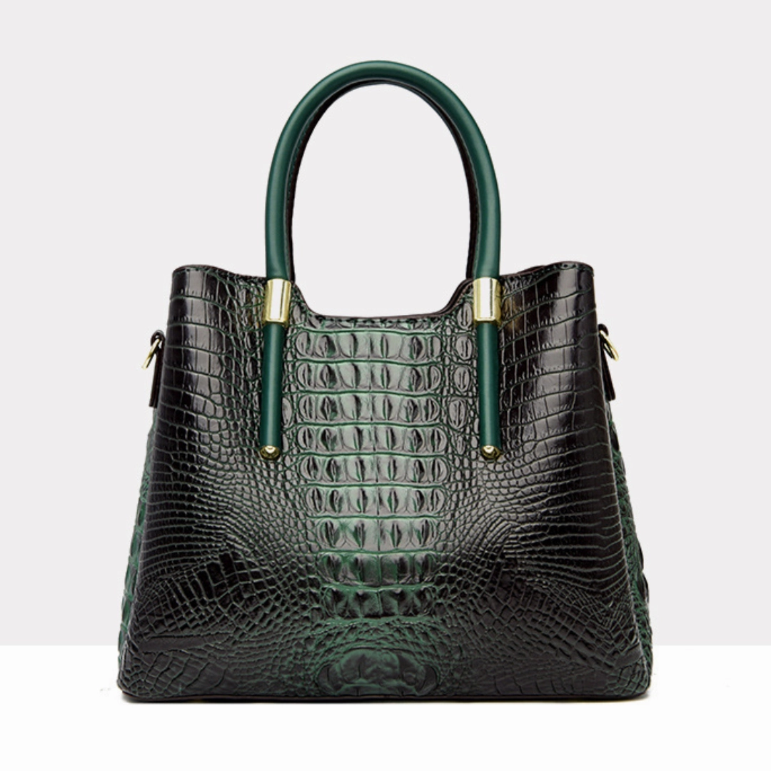 Fashionable Crocodile Pattern  Women's Handbag
