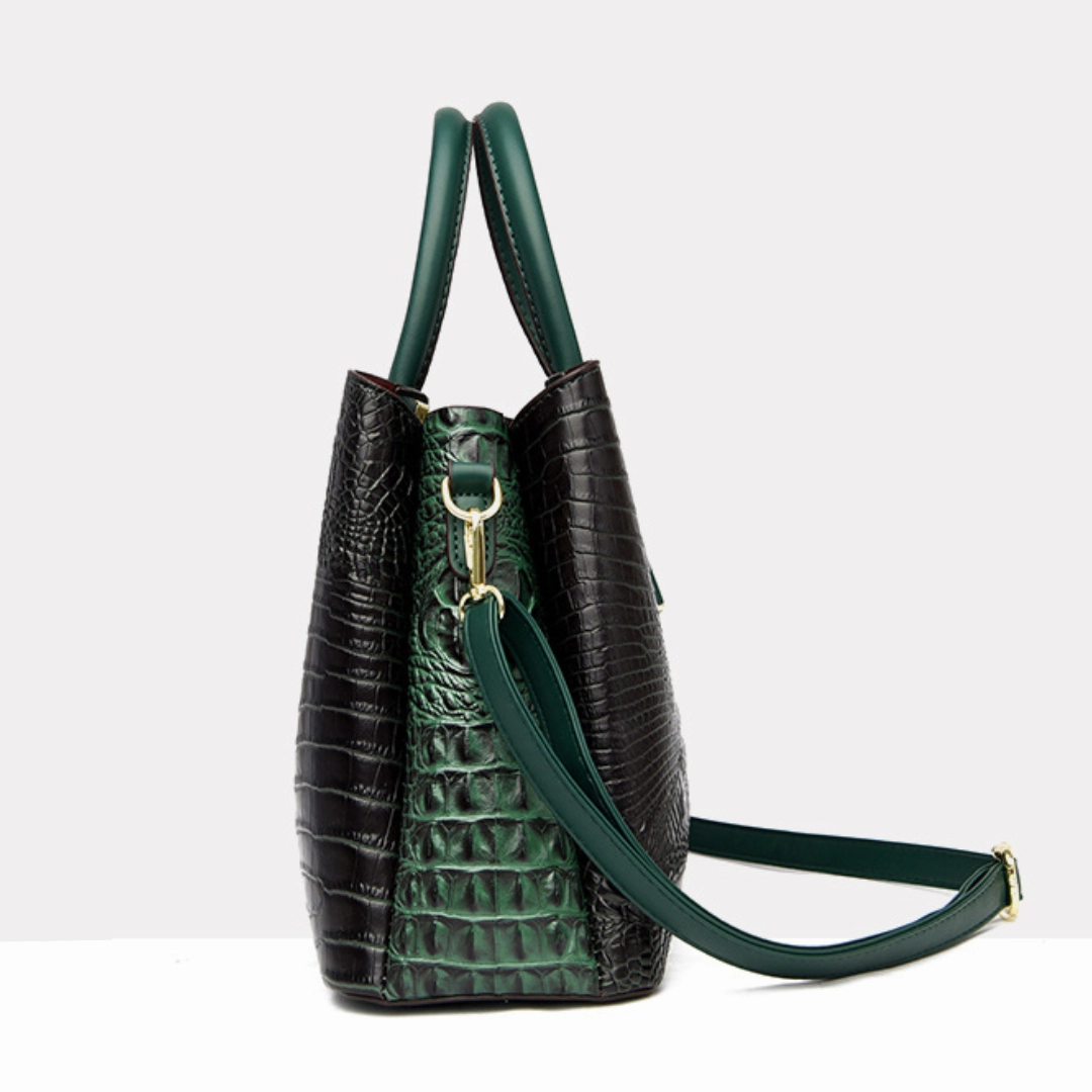 Fashionable Crocodile Pattern  Women's Handbag