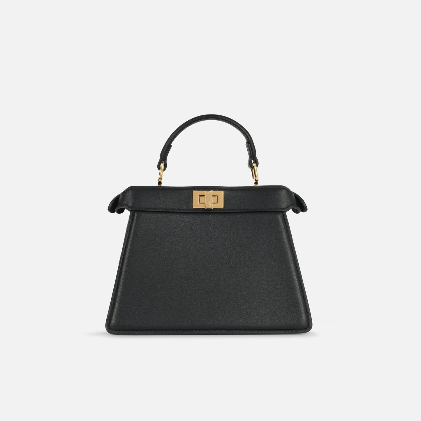Fendi - Petite Peekaboo ISeeU - Black Calfskin GHW - Pre-Loved