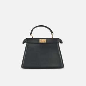 Fendi - Petite Peekaboo ISeeU - Black Calfskin GHW - Pre-Loved