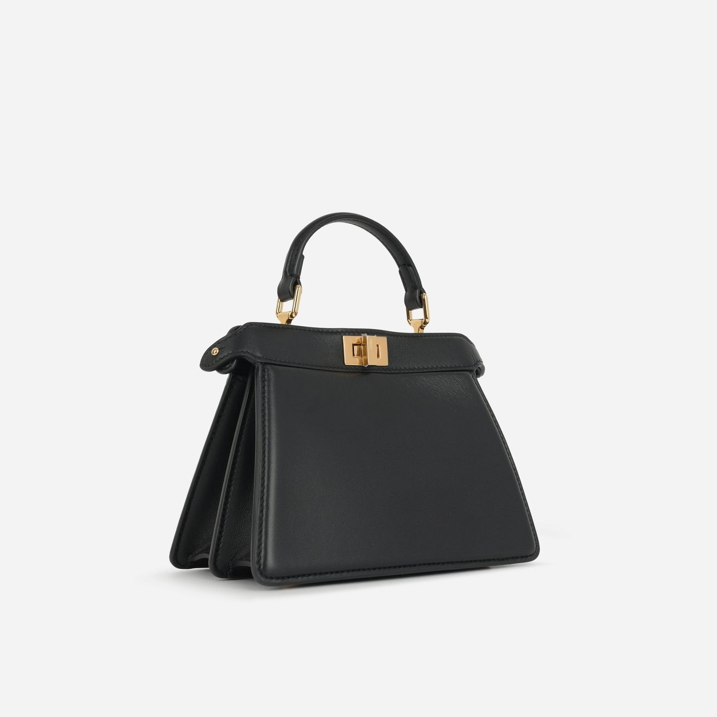 Fendi - Petite Peekaboo ISeeU - Black Calfskin GHW - Pre-Loved