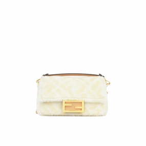Fendi Baguette Chain Mini -  Shearling
