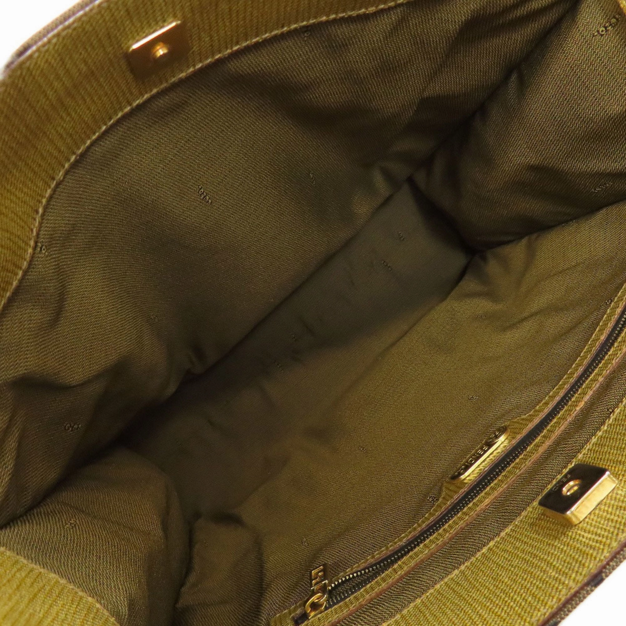 Fendi Canvas Handbag (Pre-Owned)