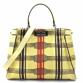 Fendi  Color Leather Handbag Shoulder Bag (Pre-Owned)