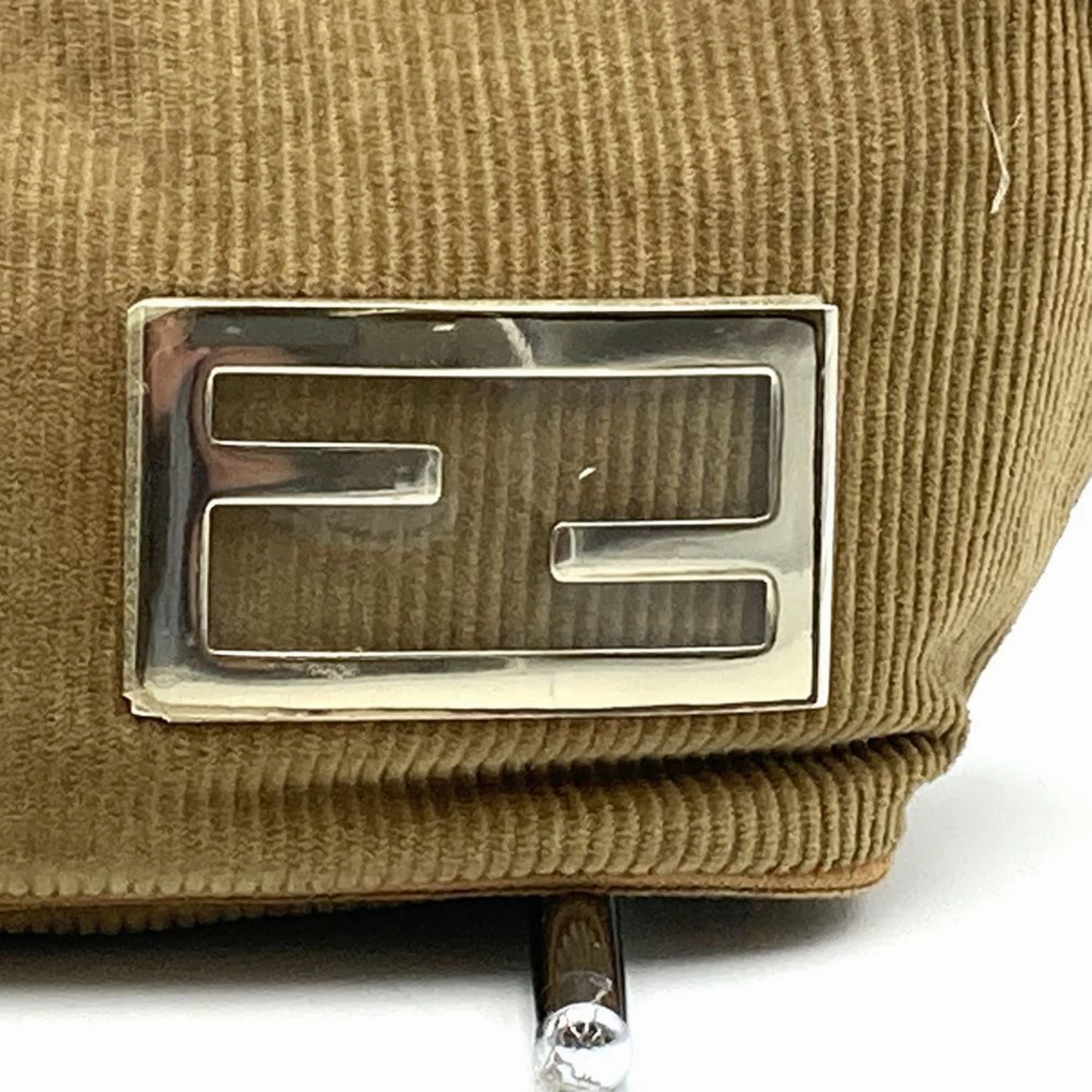 Fendi Cord Leather Handbag (Pre-Owned)